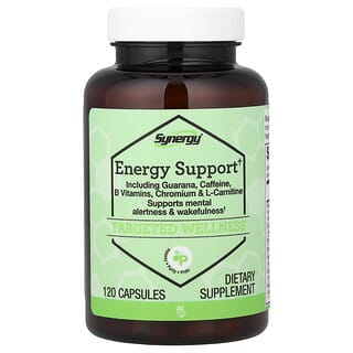 Vitacost, Synergy®, Energy Support, 120 Capsules
