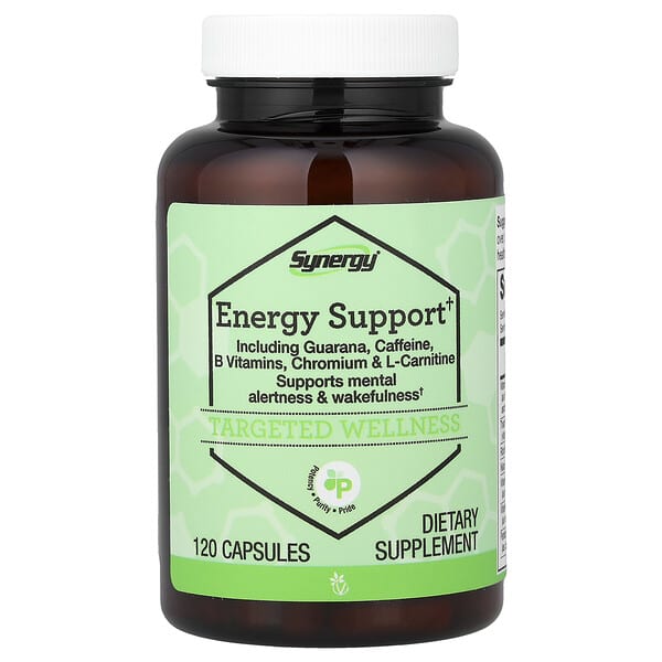 Vitacost, Synergy®, Energy Support, 120 Capsules — product photo 1