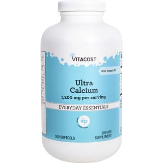 Vitacost, Ultra Calcium с витамином D3, 300 капсул