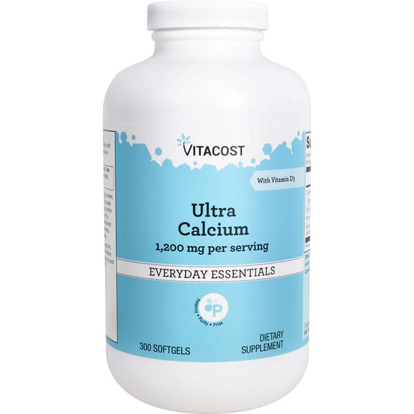 Vitacost, Ultra Calcium With Vitamin D3, 300 Softgels — product photo 1