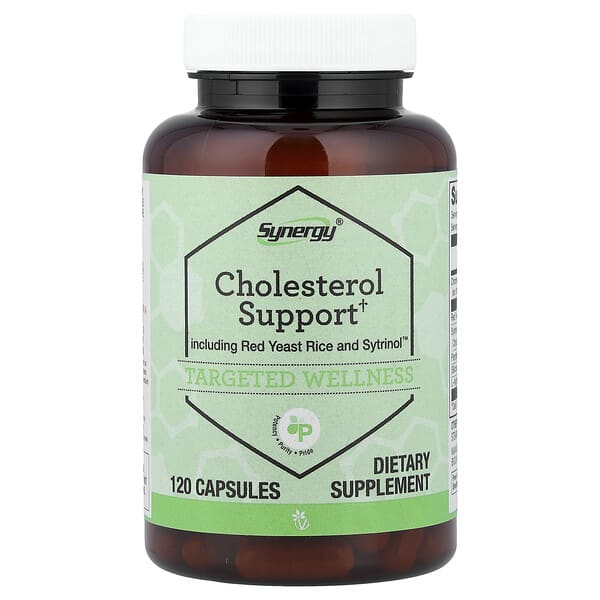 Vitacost, Synergy®, Cholesterol Support, 120 Capsules — product photo 1
