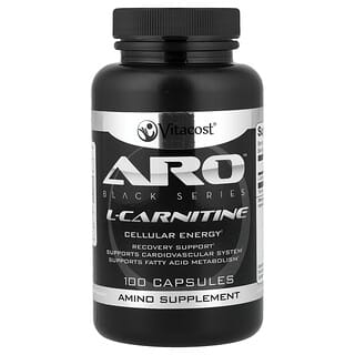 Vitacost, Black Series, ARO™, L-Carnitine, 100 Capsules (500 mg per Capsule)