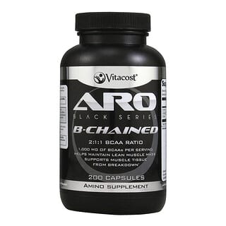 Vitacost, ARO Black Series, B-Chained, 200 Capsules