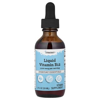 Vitacost, Liquid Vitamin B12, Natural, 2 fl oz (59 ml)