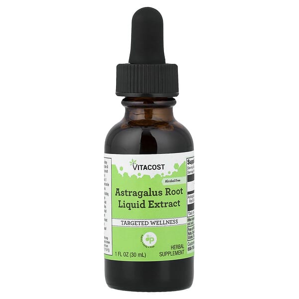Vitacost, 황기 뿌리 추출액, 알코올 무함유, 30ml(1fl oz)
