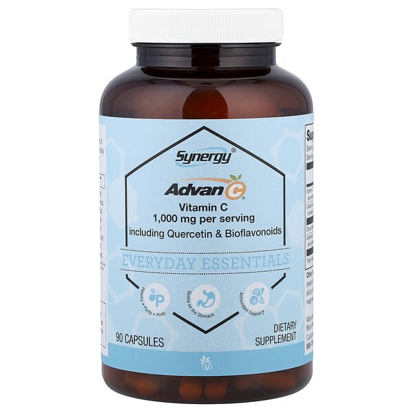 Vitacost, Synergy®, Advan-C® Including Quercetin & Bioflavonoids, 90 Capsules — product photo 1