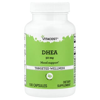Vitacost, DHEA, 50 mg, 100 Capsules