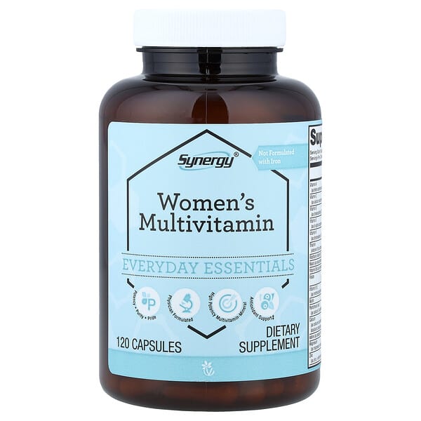 Vitacost, Synergy®, Women's Multivitamin, 120 Capsules — product photo 1