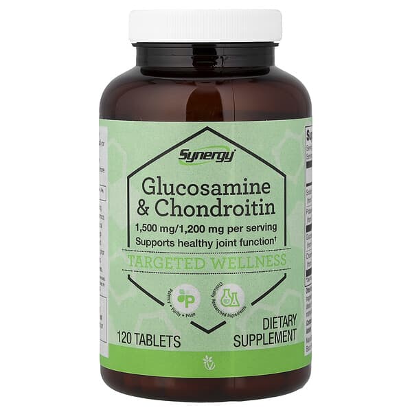 Vitacost, Synergy®, Glucosamine & Chondroitin, 120 Tablets — product photo 1
