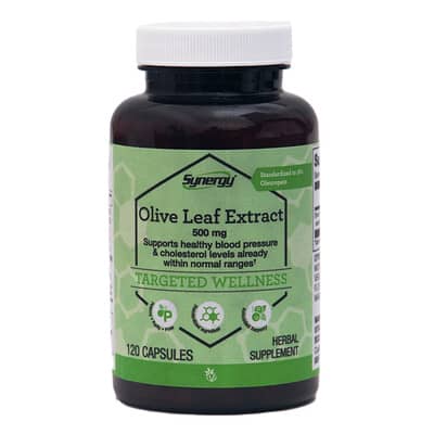 Vitacost, Synergy®, Olive Leaf Extract, 500 mg, 120 Capsules