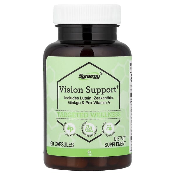 Vitacost, Synergy®, Vision Support, 60 Capsules — product photo 1