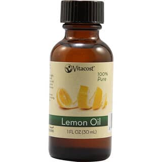 Vitacost, 100% Pure Lemon Oil, 1 fl oz (30 ml)