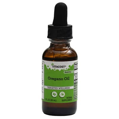 Vitacost, Oregano Oil, Alcohol Free, 1 fl oz (30 ml)