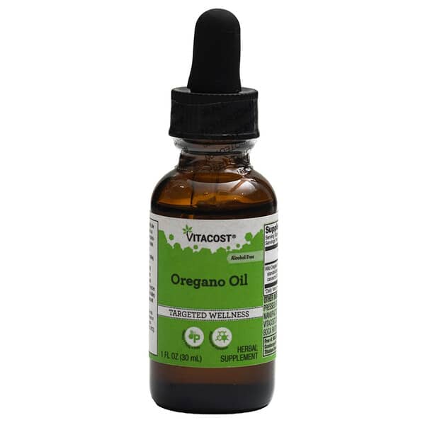 Vitacost, 오레가노 오일, 알코올 무함유, 30ml(1fl oz)