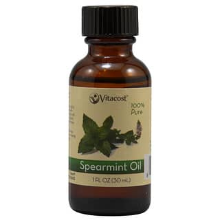 Vitacost, 100% Pure Spearmint Oil, 1 fl oz (30 ml)