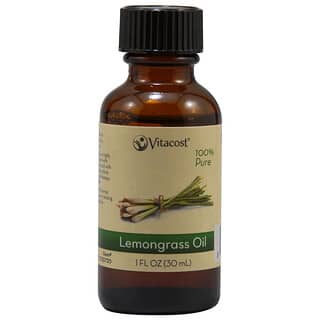 Vitacost, Aceite de limoncillo 100 % puro, 30 ml (1 oz. líq.)