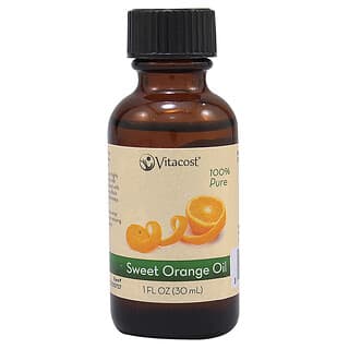 Vitacost, Essential Oils 100% Pure Sweet Orange, 1 fl oz