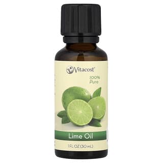 Vitacost, 100% Pure Lime Oil, 1 fl oz (30 ml)