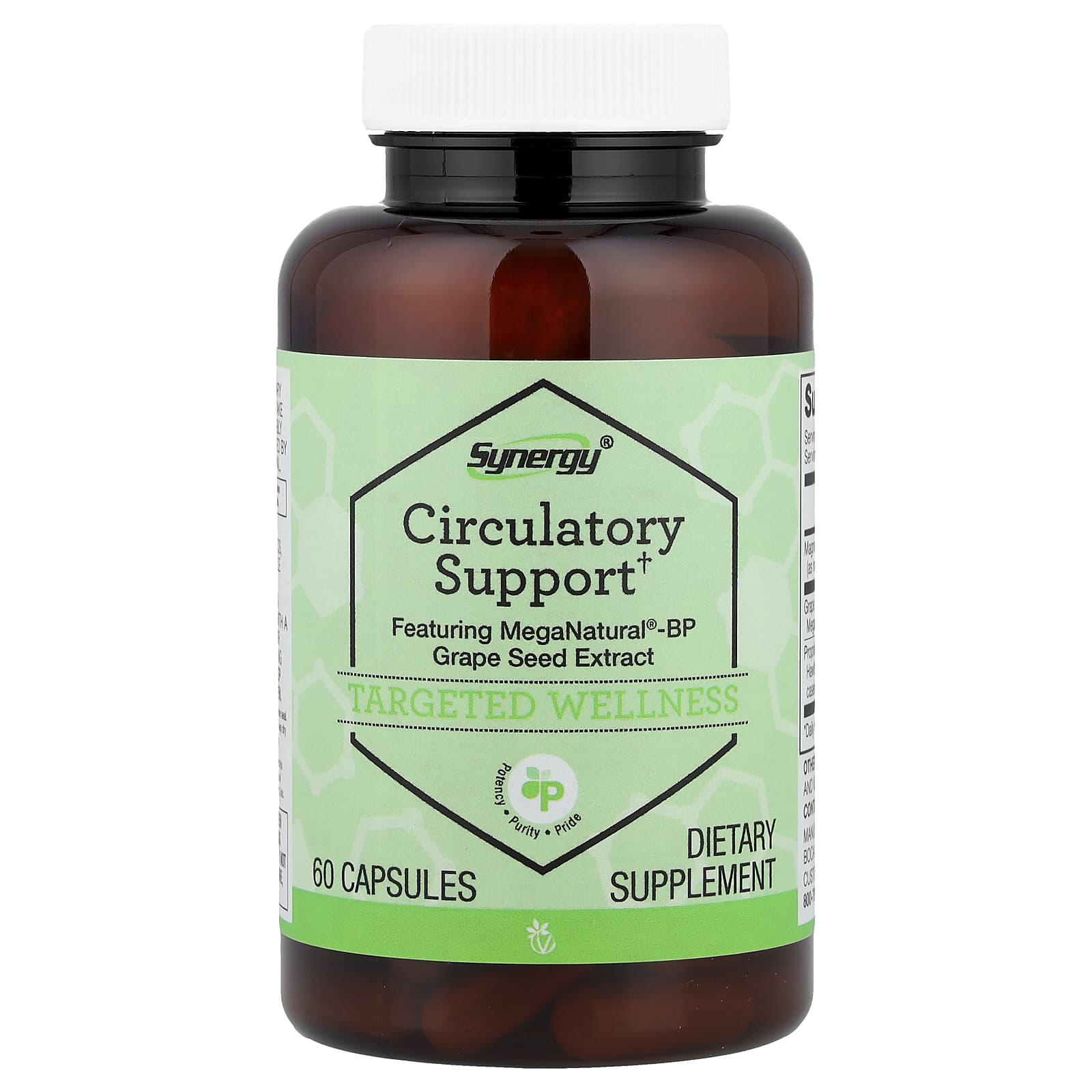 Synergy®, Circulatory Support, 60 Capsules
