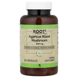 Vitacost, Jamur Agaricus Blazei, 500 mg, 90 Kapsul
