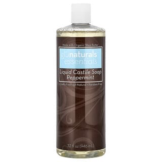 Vitacost, glonaturals™ Essentials, Liquid Castile Soap, Peppermint, 32 fl oz (946 ml)