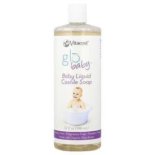 Vitacost‏, globaby ، صابون قشتالي سائل للأطفال ، بدون رائحة ، 32 أونصة سائلة (946 مل)