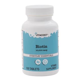 Vitacost‏, Biotin, 10000 mcg, 100 Tablets