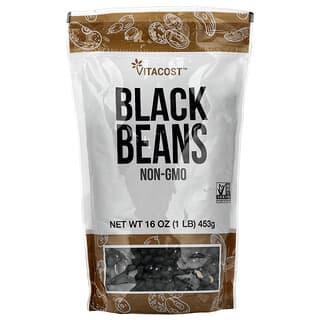 Vitacost, Black Beans, 16 oz (453 g)