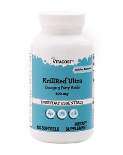 Vitacost, KrillRed® Ultra - Omega-3 Fatty Acids, 100 mg, 120 Softgels