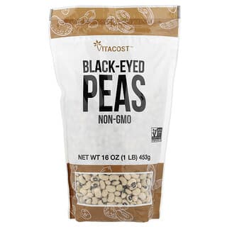 Vitacost, Black-Eyed Peas, 16 oz (453 g)