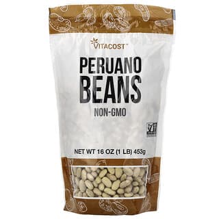 Vitacost, Peruano Beans, 16 oz (453 g)