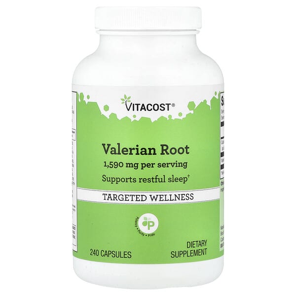 Vitacost, Valerian Root, 240 Capsules — product photo 1