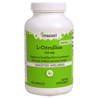 Vitacost, L-Citrulline, 750 mg, 180 Capsules