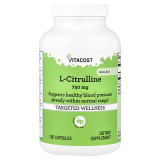 Vitacost, L-Citrulline, 750 mg, 180 Capsules