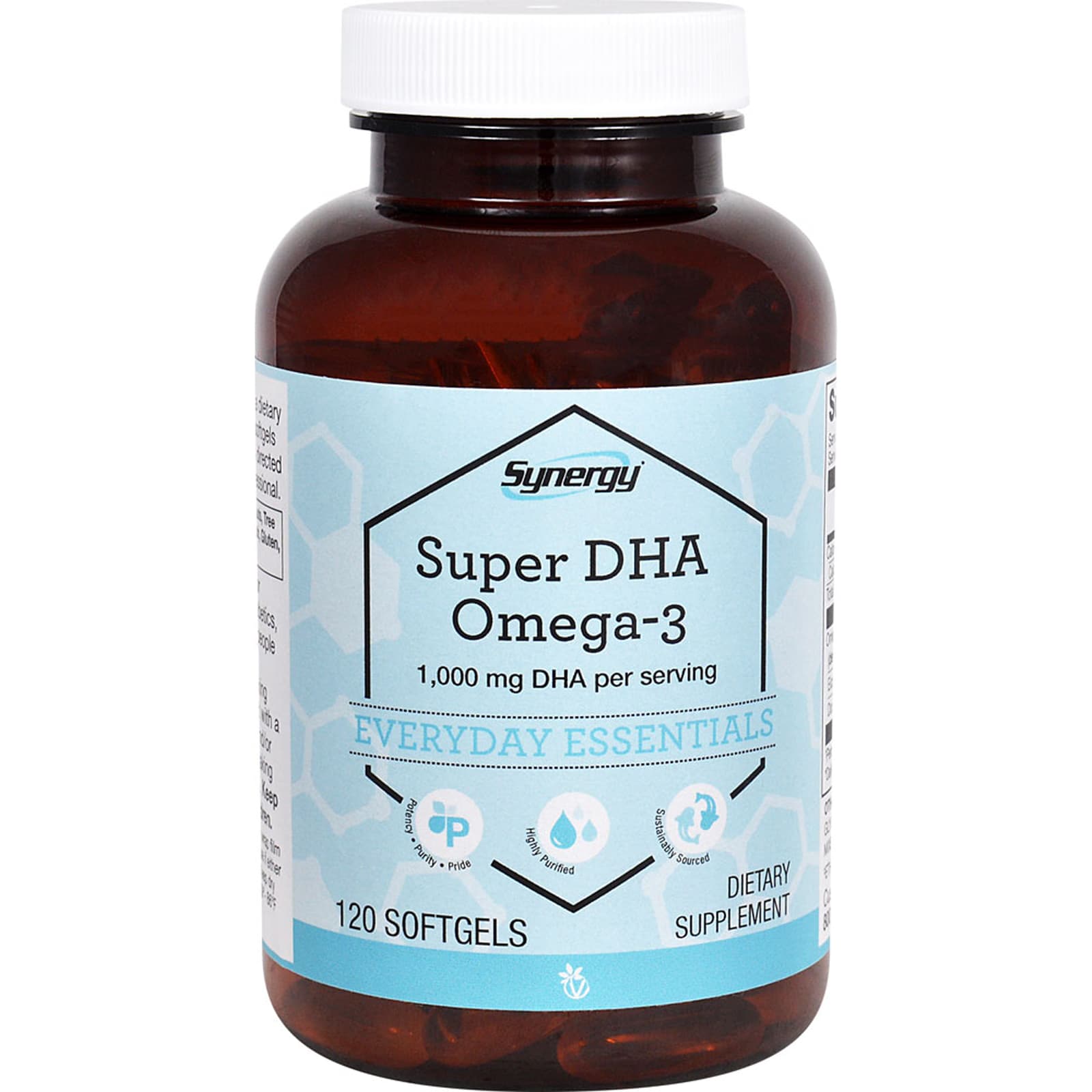 Synergy®, Super DHA Omega-3, 120 Softgels