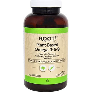 Vitacost, Plant-Based Omega 3-6-9, 180 Vegetarian Softgels