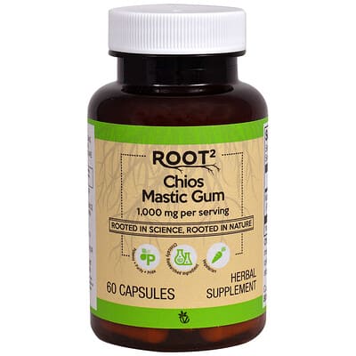 Vitacost, Root2, Chios Mastic Gum, 60 Capsules (500 mg per Capsule)