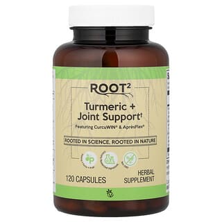 Vitacost, Root 2, Turmeric + Joint Support, 120 Capsules