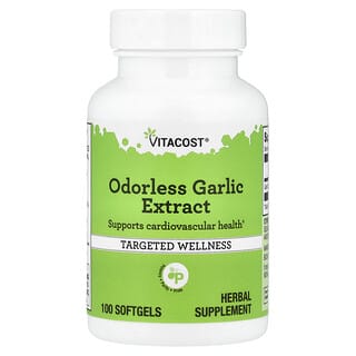 Vitacost, Odorless Garlic Extract, 100 Softgels (5 mg per Softgel)