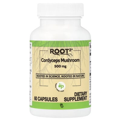 Vitacost, Root²®, Cordyceps Mushroom, 500 mg, 60 Capsules