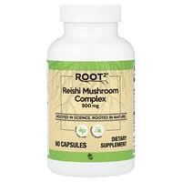 Vitacost, Root2®, Complejo de hongos reishi, 500 mg, 60 cápsulas