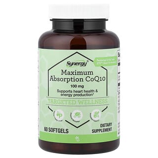 Vitacost, Maximum Absorption CoQ10, 100 mg, 60 Capsules