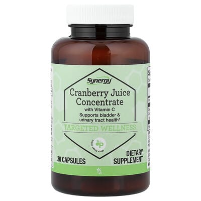Vitacost, Cranberry Juice Concentrate with Vitamin C, 30 Capsules