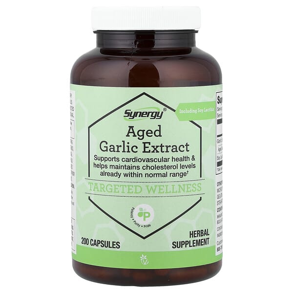 Vitacost, Aged Garlic Extract, 캡슐 200정