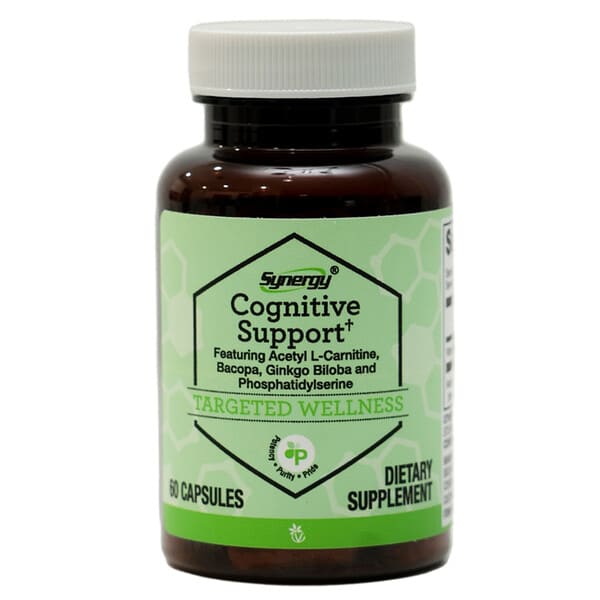 Vitacost, Synergy®, Cognitive Support, 60 Capsules — product photo 1