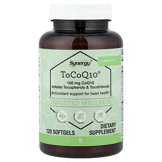 Vitacost, Synergy®, ToCoQ10®, 120 Softgels
