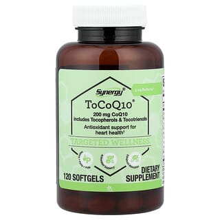 Vitacost, Synergy®, ToCoQ10®, 120 Softgels