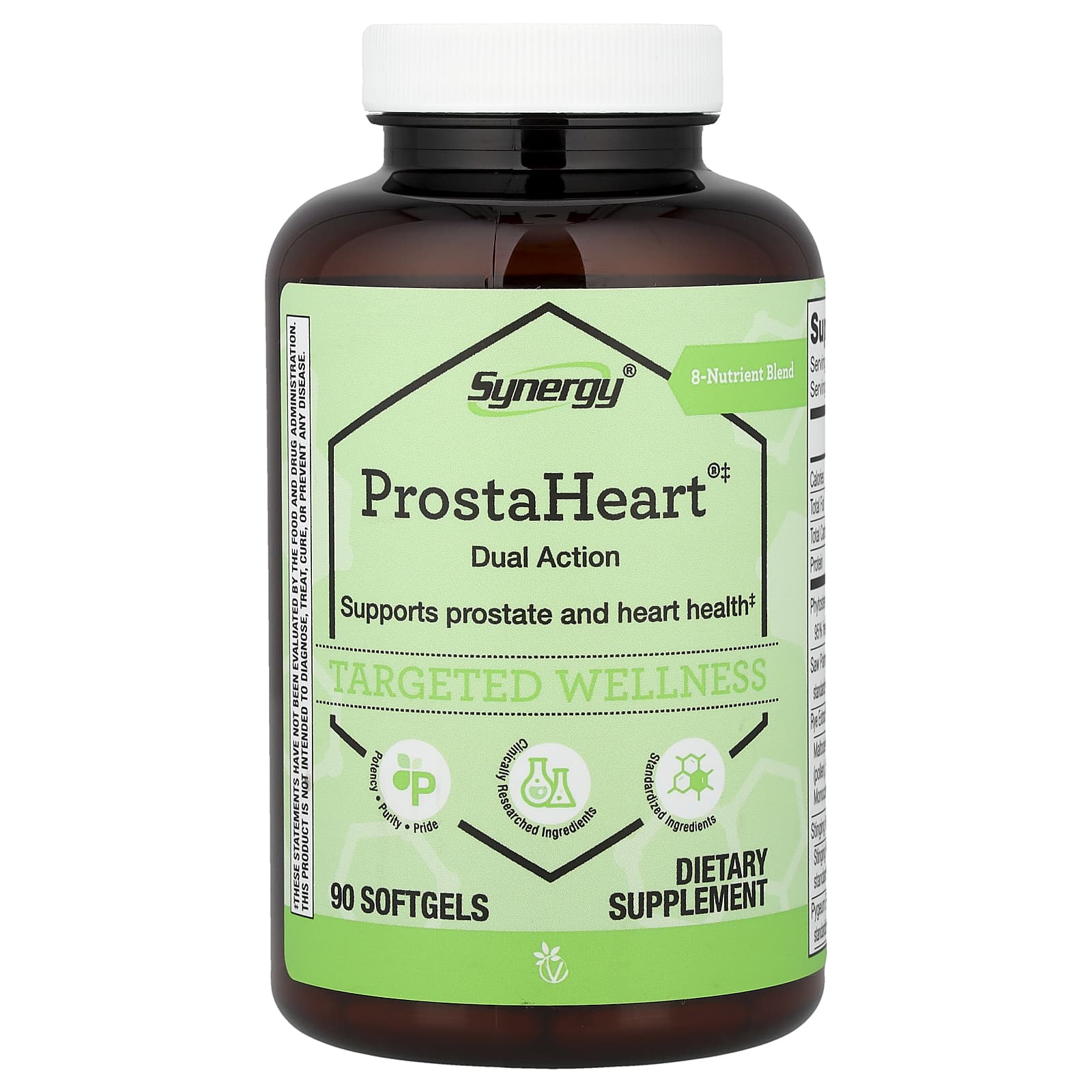 HEARTS SYNERGY M/S & KERA FORCE 3種 Synergy®, ProstaHeart® Dual Action, 90 Softgels