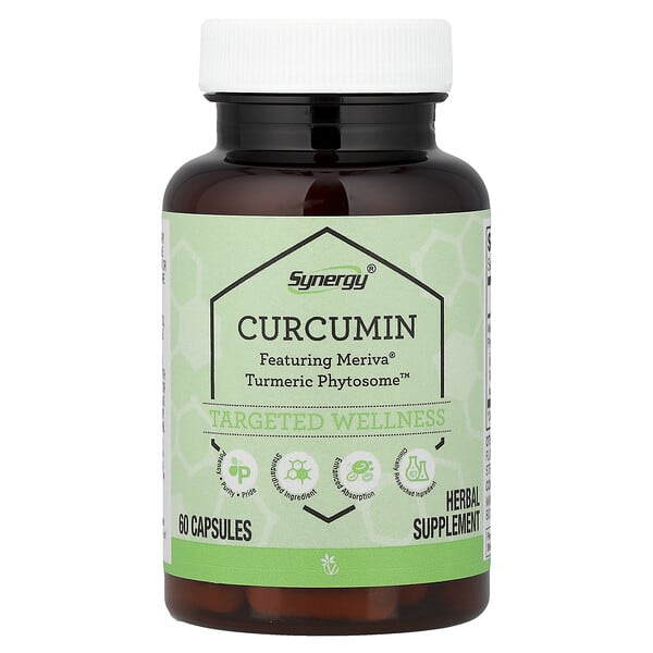 Vitacost, Synergy®, Curcumin, 60 Capsules — product photo 1