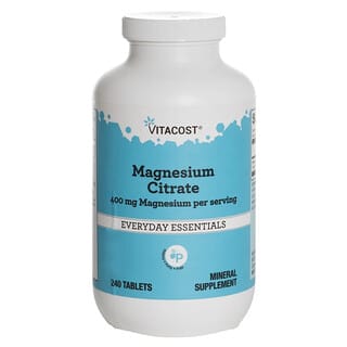 Vitacost, Magnesium Citrate, 400 mg , 240 Tablets (200 mg per Tablet)